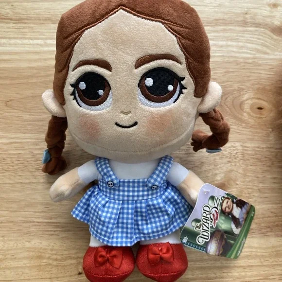 Wizard Of Oz DOROTHY 8" Plush Red Slippers 2025 And TOTO Jazwares NWT Lot Of 2 - Picture 2 of 8